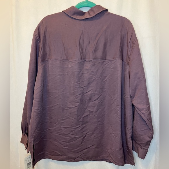 Villager Sport Signature Purple Button Down - Picture 3 of 6